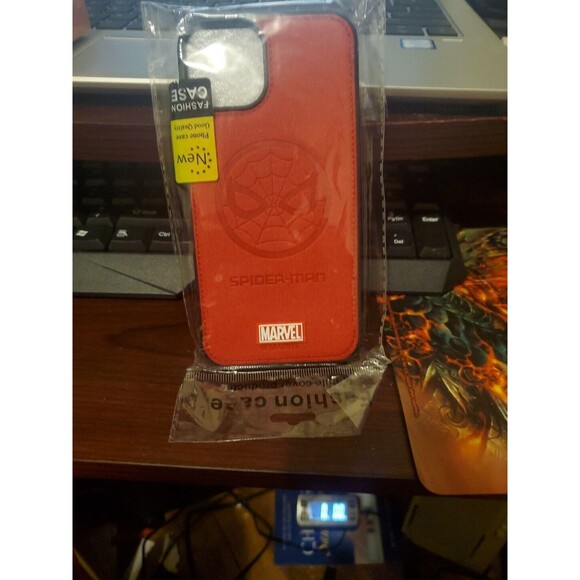 Leather Spiderman I Phone 13 - Picture 1 of 2